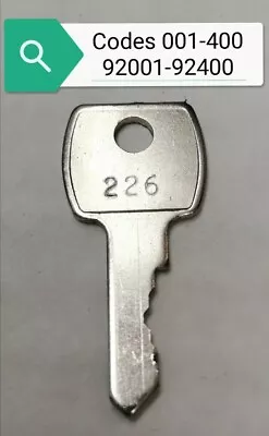 £1.99 • Buy Replacement Filing Cabinet Garage Keys L&F Cut To Code BISLEY TRIUMPH FREE POST