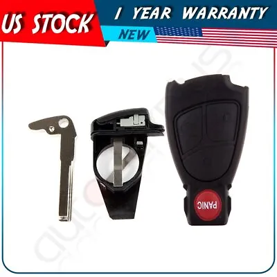Remote Car Key Shell For Mercedes Benz S500 C230 2000 2001 2002 2003 2004 2005 • $13.09