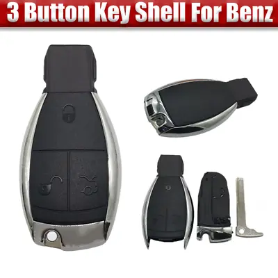 1 Pcs Car Key Fob Shell Cover For Benz C E S CLS CLK W203 W210 W211 AMG W204 • $29.50