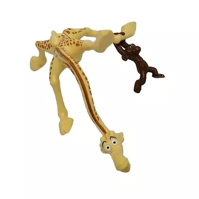 2012 Madagascar 3 Melman Giraffe & Monkey McDonalds Happy Meal #6 Caketopper   • $5.95