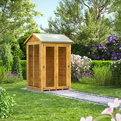 Summer House | Power Apex Summerhouse Garden Shed L Sizes 4x4 To 12x8 • £954