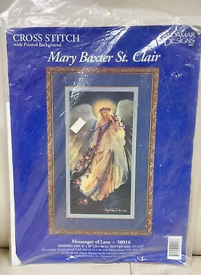 Candamar Designs MESSENGER OF LOVE Angel Cross Stitch Kit~Mary Baxter St.Clair • $8.99