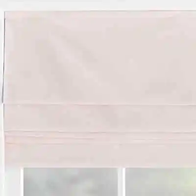 Pottery Barn Kids Twill Cordless Blackout Roman Shade Pink 36  X 64  • $119.99