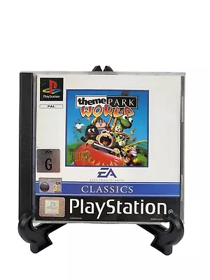 Theme Park World PS1 PlayStation Classics Tested & Working Complete  • $29.95