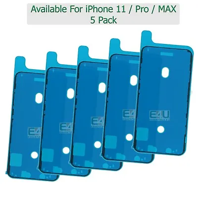 5 X For Apple IPhone 11 / 11 Pro / MAX Screen Adhesive Dust Water Seal Glue Tape • £2.95