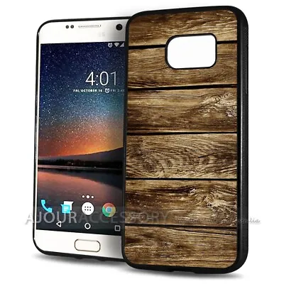 $9.99 • Buy ( For Samsung S8 Plus / S8+ ) Back Case Cover AJ11203 Wood Timber Pattern