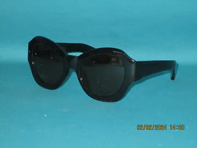 DRIES VAN NOTEN Linda Farrow COLLABORATION Black/Brown CAT EYE Sunglasses 51mm • $34.99