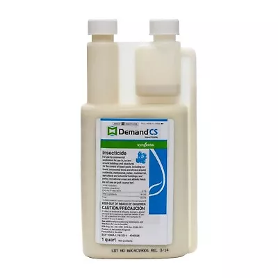 Demand CS - 32oz Quart -  Insecticide 4 Bedbug Roach More - Better Than Cyzmic • $90.50