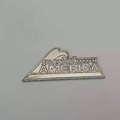 Market America Employee Lapel Pin Silver Colored Multi Level Marketing  • $9.45