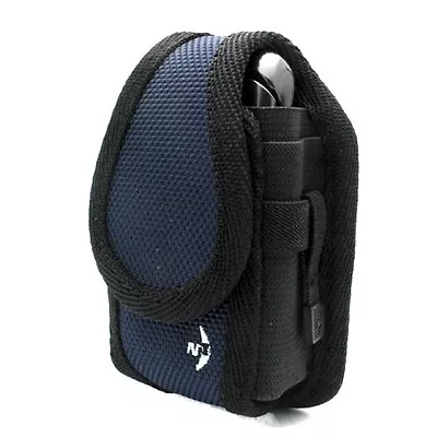 NAVY NITE IZE BELT HOLSTER RUGGED CARGO CLIP CASE COVER POUCH For VERIZON PHONES • $18.79