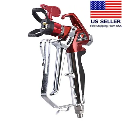 Airless Spray Gun 538020 RX-Pro Red Series W/ 517 Tip & Guard Titan 0538020 NEW • $48.99