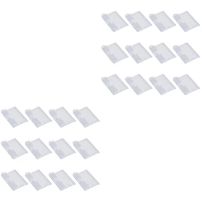 £13.88 • Buy  100 Pcs Label Clear Price Tag Holder Plastic Shelf Tags Convenient Stands