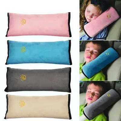 Kids Seat Belt Pad Shoulder Child Safety Cushion Harness Protect Support Pillow • £5.37