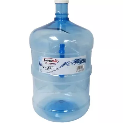 5 Gallon Water Jug Large Reusable Container Bottle Durable Plastic Big BPA FREE • $12.45