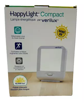 Verilux VT10 Happy Light Depression Anxiety Therapy SAD White Full Spectrum Sun • $9.99