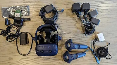 HTC VIVE Pro Headset VR Full Set Complete System With VIVE Wireless Adapter • $675