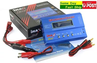 IMAX B6 80W 6A Battery Charger Lipo NiMh Li-ion Ni-Cd Digital RC Balance Charge • $50.48