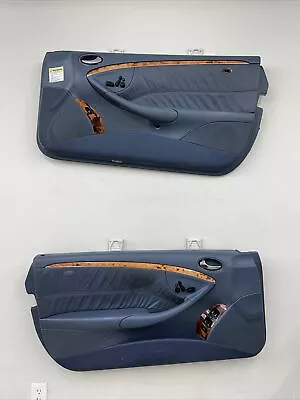 03-09 Mercedes-Benz CLK Class W209 Coupe Set Of Front Power Door Panels OEM Blue • $219.99