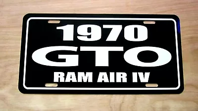 1970 Pontiac RAM AIR IV GTO License Plate Tag 70 The Humbler 4 400 370 HP Judge • $19.70