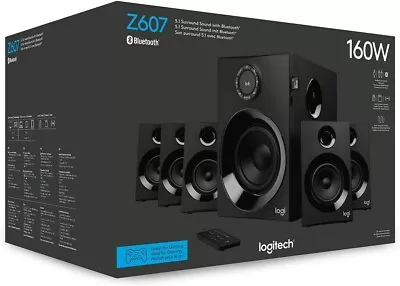 Logitech Z607 Wireless Bluetooth 5.1 Speaker System Surround Sound 160 Watts • £199