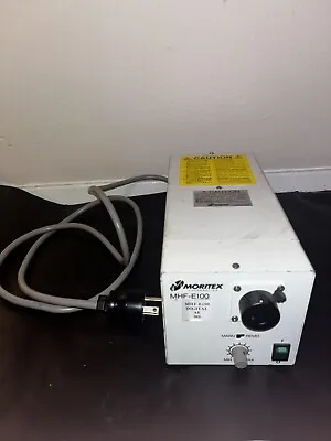 Moritex Corp MHF-E100  Fiber Optic Light Source Microscope Cold Light Machine • $115