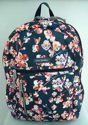 Vera Bradley Womens Lighten Up Grand Backpack Cut Vines • $22.99