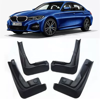 $39.99 • Buy Genuine OEM Splash Guards Mud Flaps FOR 2019-2023 BMW 3 Series M Sport Sedan G20