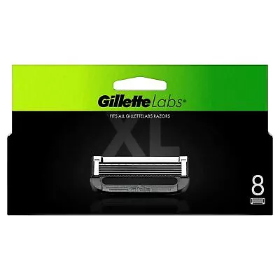 Gillette Labs Razor Blade Refills | Pack Of 8 XL | GENUINE & SEALED • £18.49