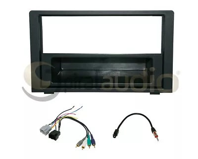 Radio Stereo Dash Kit Combo Single DIN + SAT-NAV Wire Harness + Antenna SA23 • $79.99