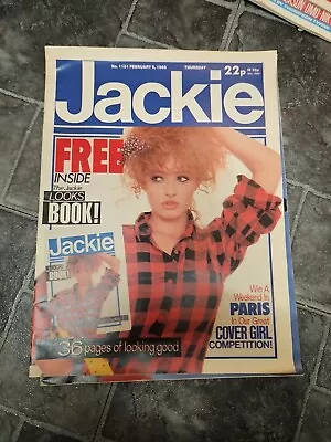 Jackie Magazine February 9 1985  No 1101 Wham! Spandau Thompson Twins • £4.99