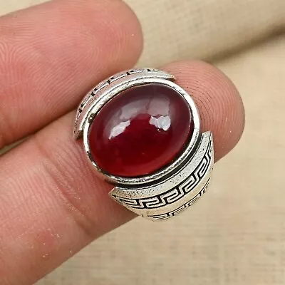 Carnelian Gemstone 925 Sterling Silver Ring For Gifts All Size Available • $16.99