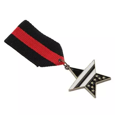 Geometric Medal Crown Badge Tie Brooch Pin Fancy Dress Uniform Corsage • £3.98