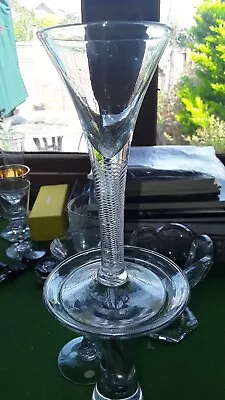 18th Century Air Twist Wine Glass (see Details) • £16.99