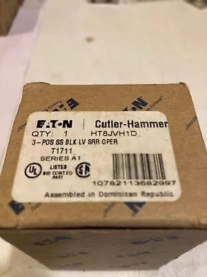 EATON CORPORATION HT8JVH1D  3-pos. Lever Arm Switch (NEW IN BOX) • $21