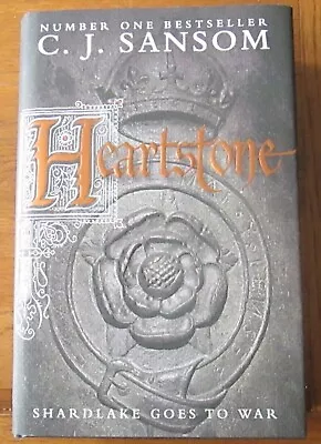 Heartstone By C. J. Sansom (Hardcover 2010) Signed First Edition • £23.99