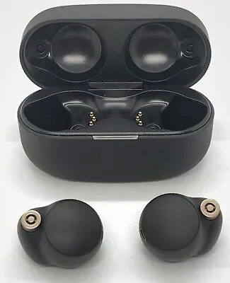 Sony WF-1000XM4 Noise Canceling Wireless Earbud Headphones WF1000XM4 Black • $63.25