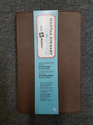 6 Pack Martha Stewart Classic Smooth Finish Journal 14851 5 1/2  X 8 1/2  • $29.99