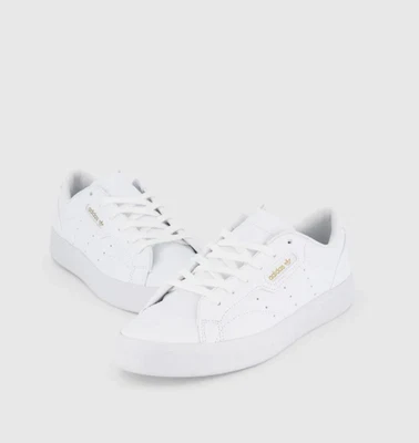 $39 • Buy Adidas Women’s Sleek Sneakers White Size 8
