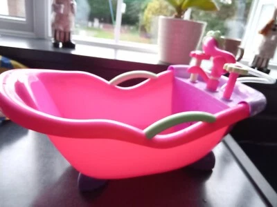 Functioning Bath Suitable For Baby Annabelle/baby Born Type Dolls • £6