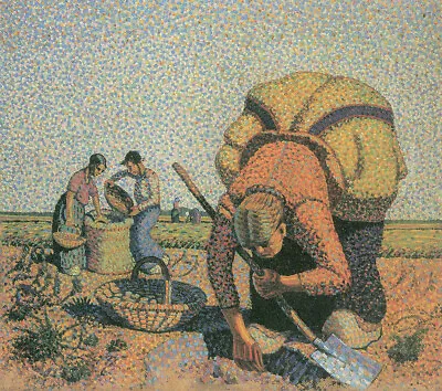 $50.99 • Buy Morgner, Wilhelm : Potato Harvester : Archival Quality Art Print