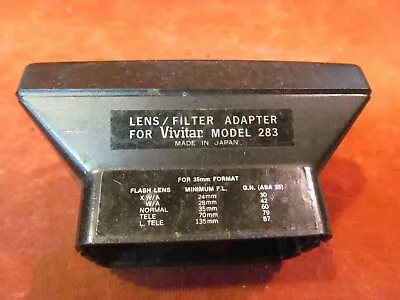 Vivitar 283 Flash Lens Filter Adapter • $4.88