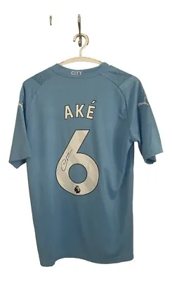 Nathan Aké Manchester City Signed Shirt • £99.99