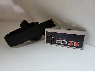 NEW NES 8 Bit Nintendo Controller Pad Black Belt & Buckle Buttons  Push #H15 • $24.95