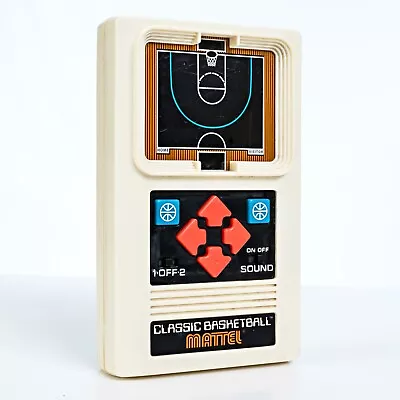 Mattel 2003 Classic Basketball Retro Handheld Game - TESTED / WORKS • $14.95