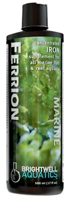 Brightwell Aquatics Ferrion Liquid Iron Planted Aquarium Reef Macroalgae 500ml • £13.89