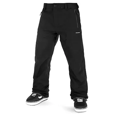 VOLCOM Mens 2023 Snowboard Snow -  L GORE-TEX  PANTS - BLACK • $206.50