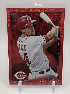 Mike Leake Cincinnati Reds 2014 Topps Red Foil #277 • $1.99