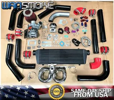 Ram Horn B-Series Integra/Civic B18 B20 T3 .63 Turbo Kit Manifold Intercooler R • $786.50