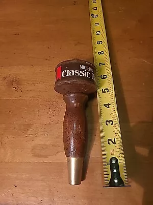 Vtg Michelob Classic Dark Beer Wooden Beer Tap 6 Inches Rare • $16.19