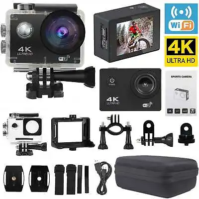 4K Action Camera/ Sport Camera SJ9000 Wifi 1080P HD Waterproof Camcorder Remote • $27.98